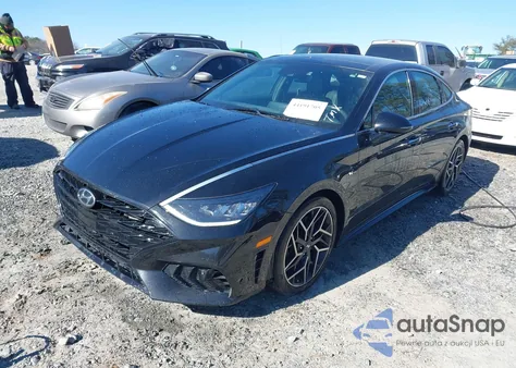 2021 Hyundai Sonata N Line из США, поврежденный, VIN 5NPEK4JC4MH130811